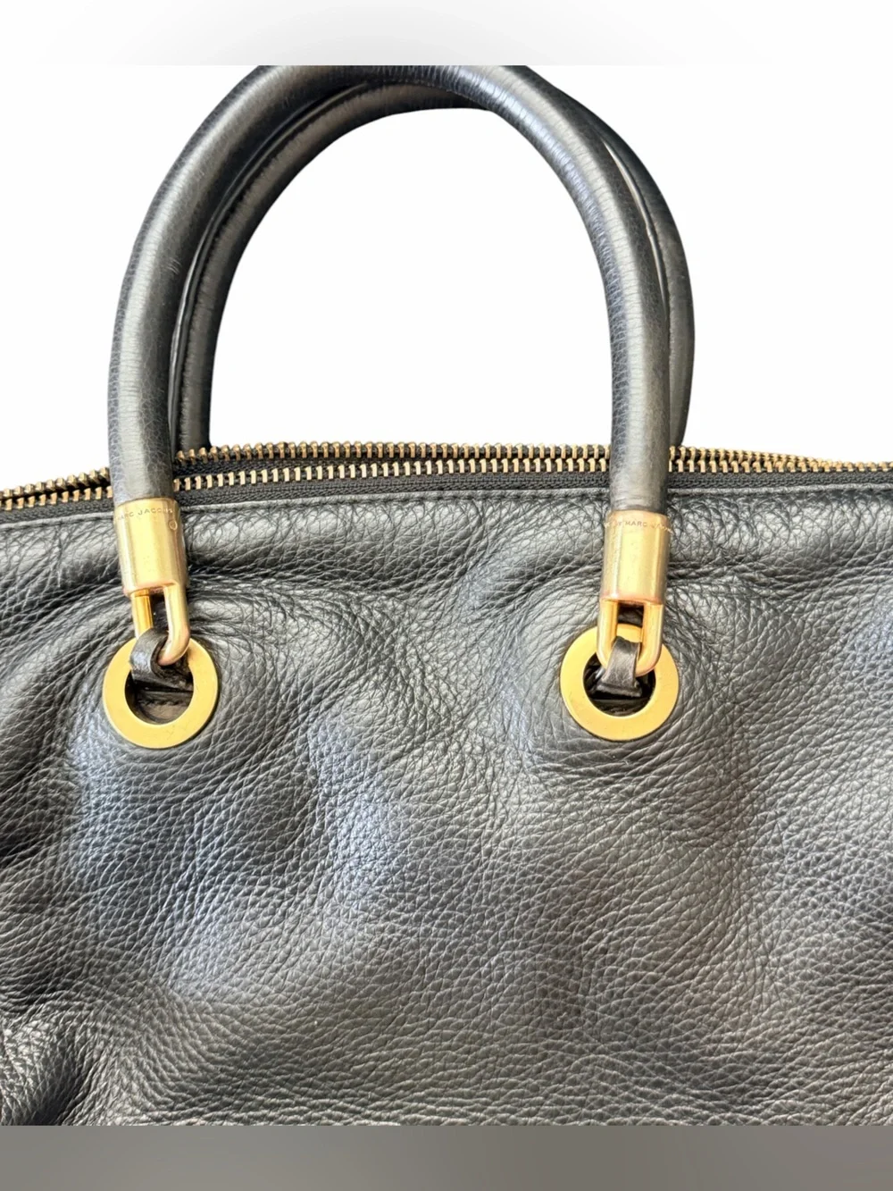 Marc Jacobs structured leather